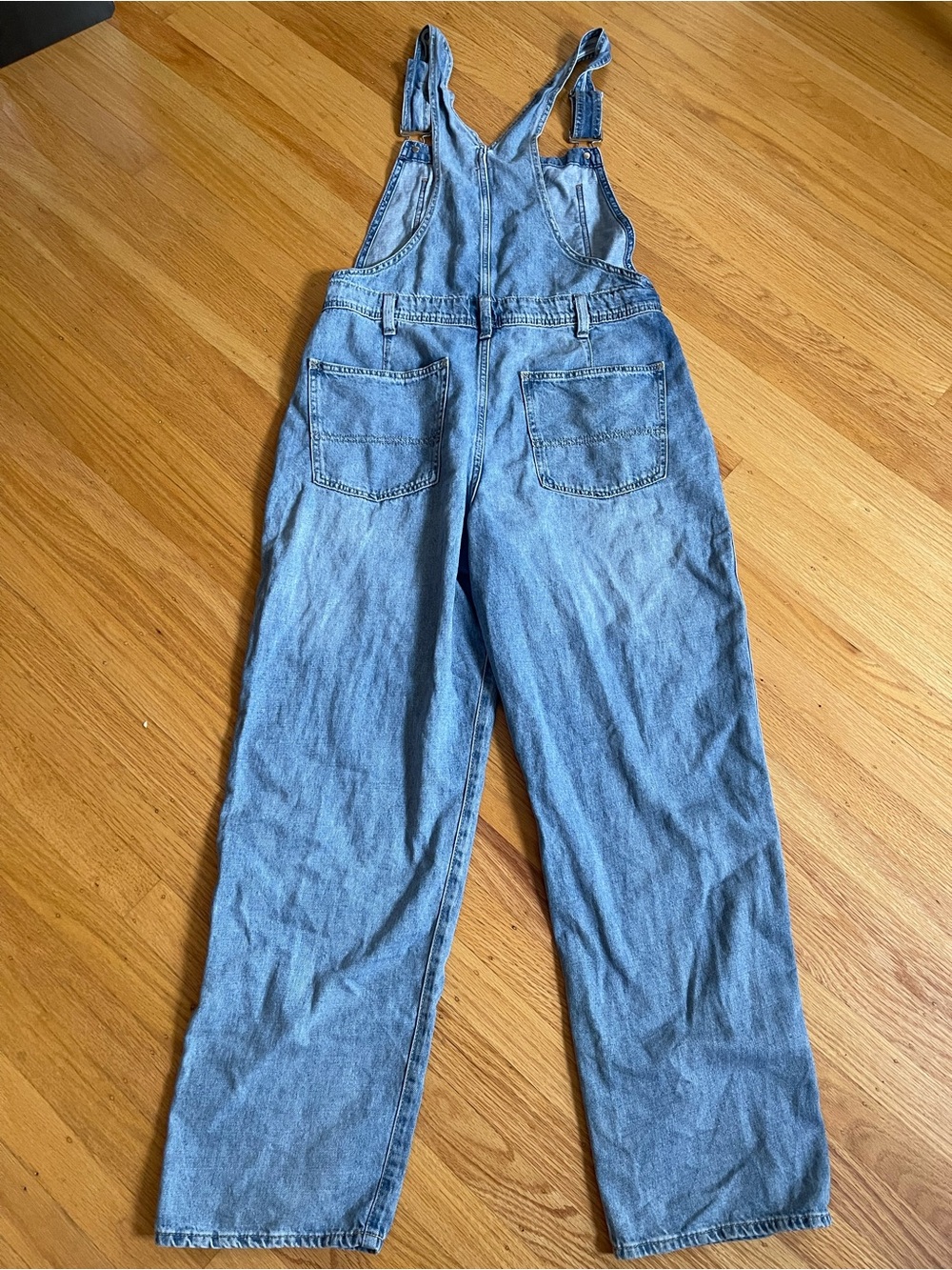 GAP Light Blue Denim Overalls - Relaxed Fit - Picture 4 of 4
